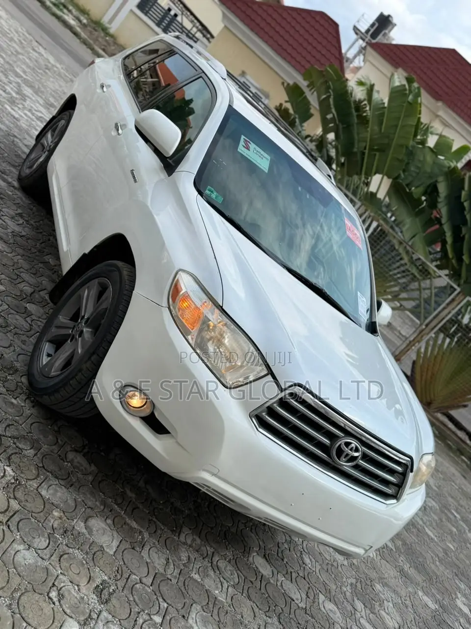 Toyota Highlander Limited 2009 White