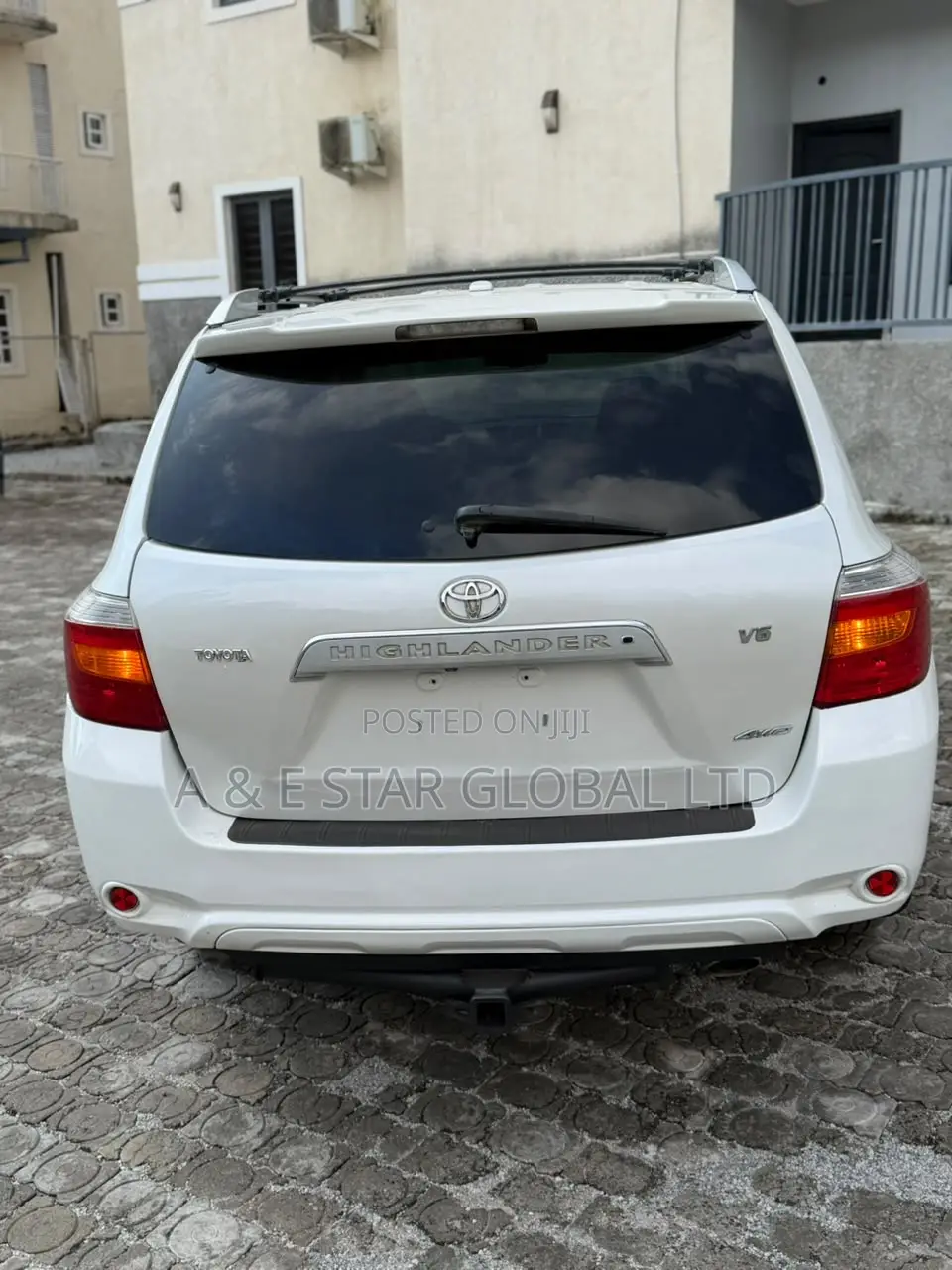 Toyota Highlander Limited 2009 White