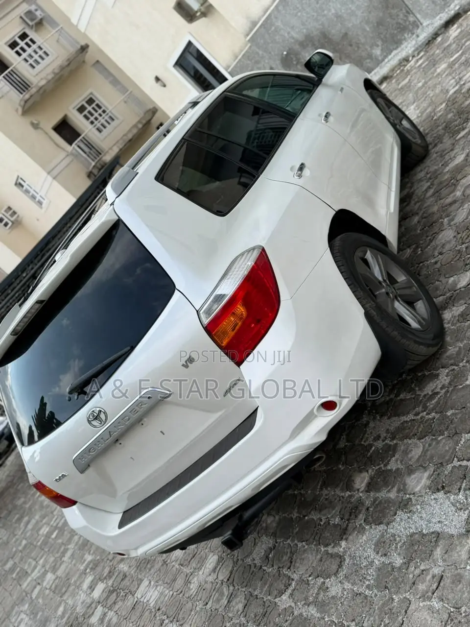 Toyota Highlander Limited 2009 White