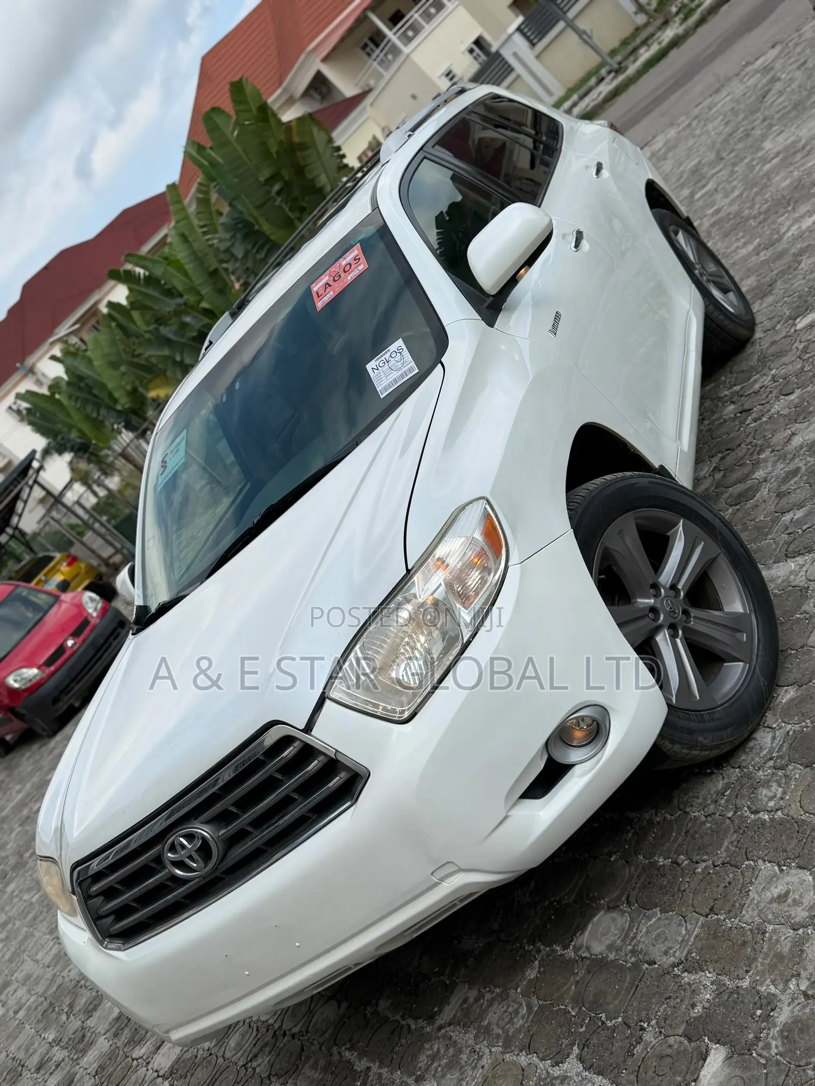 Toyota Highlander Limited 2009 White