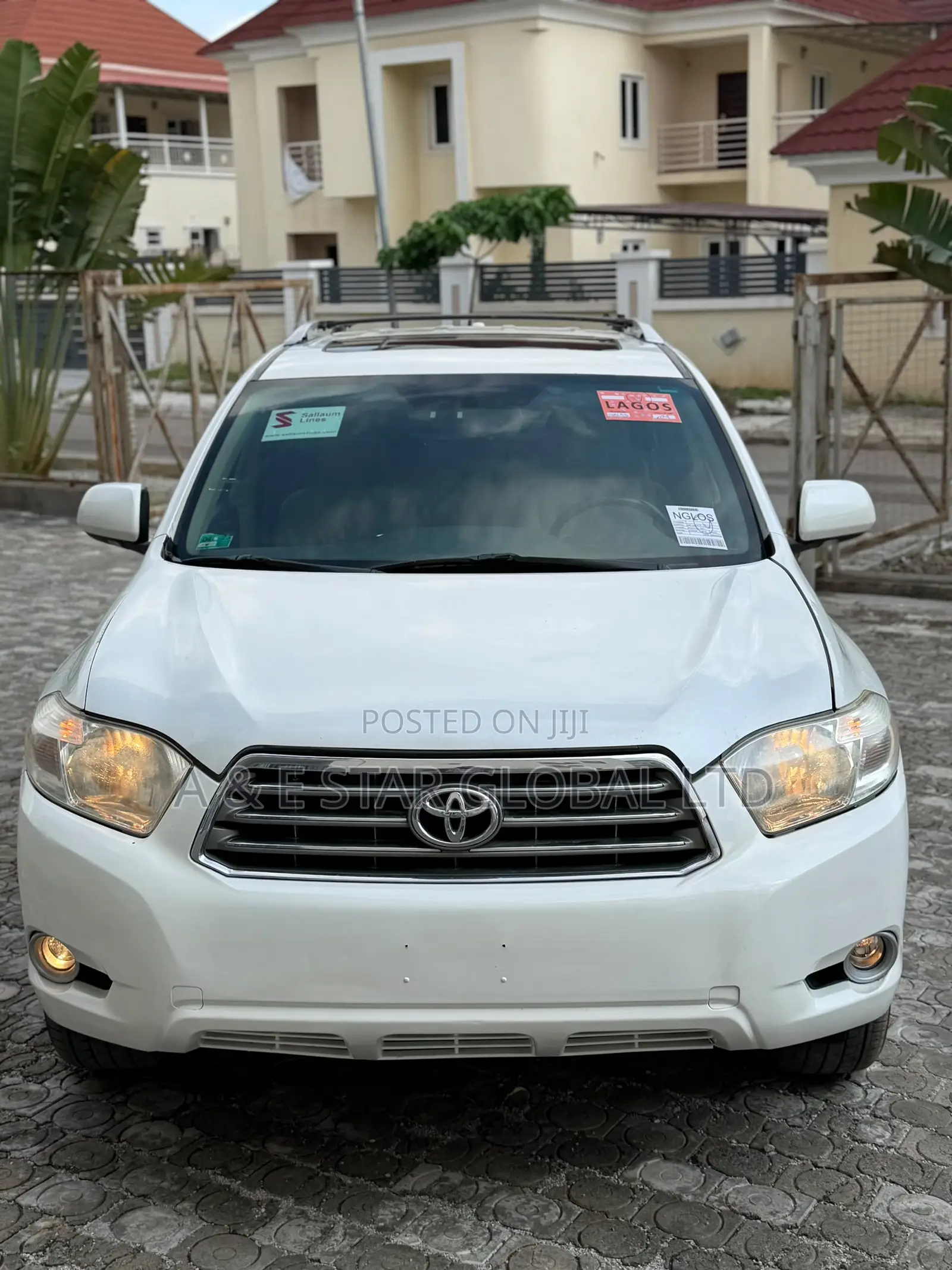Toyota Highlander Limited 2009 White