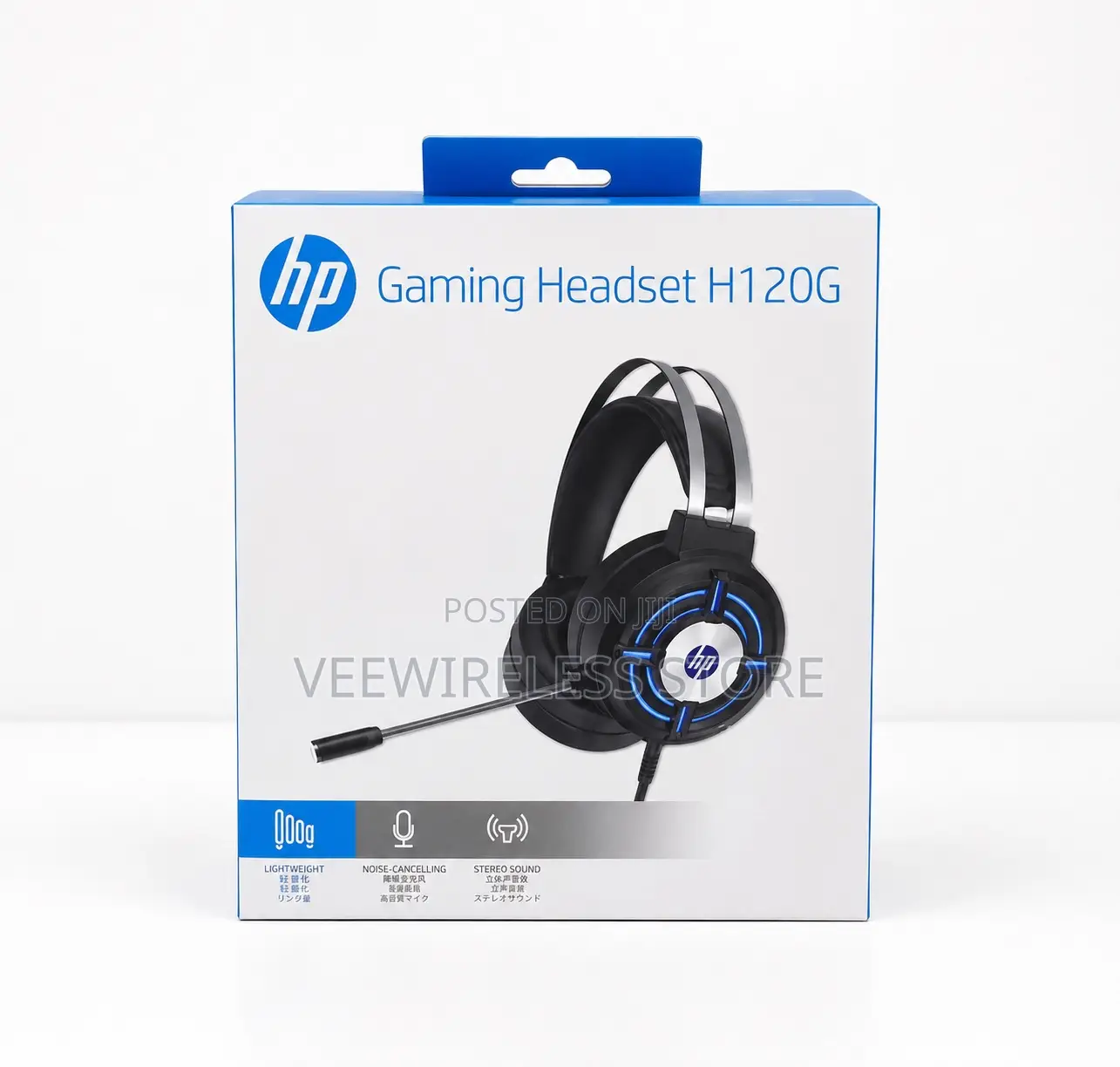 HP H120 USB 2 Pin Gaming Headset With Mic Control