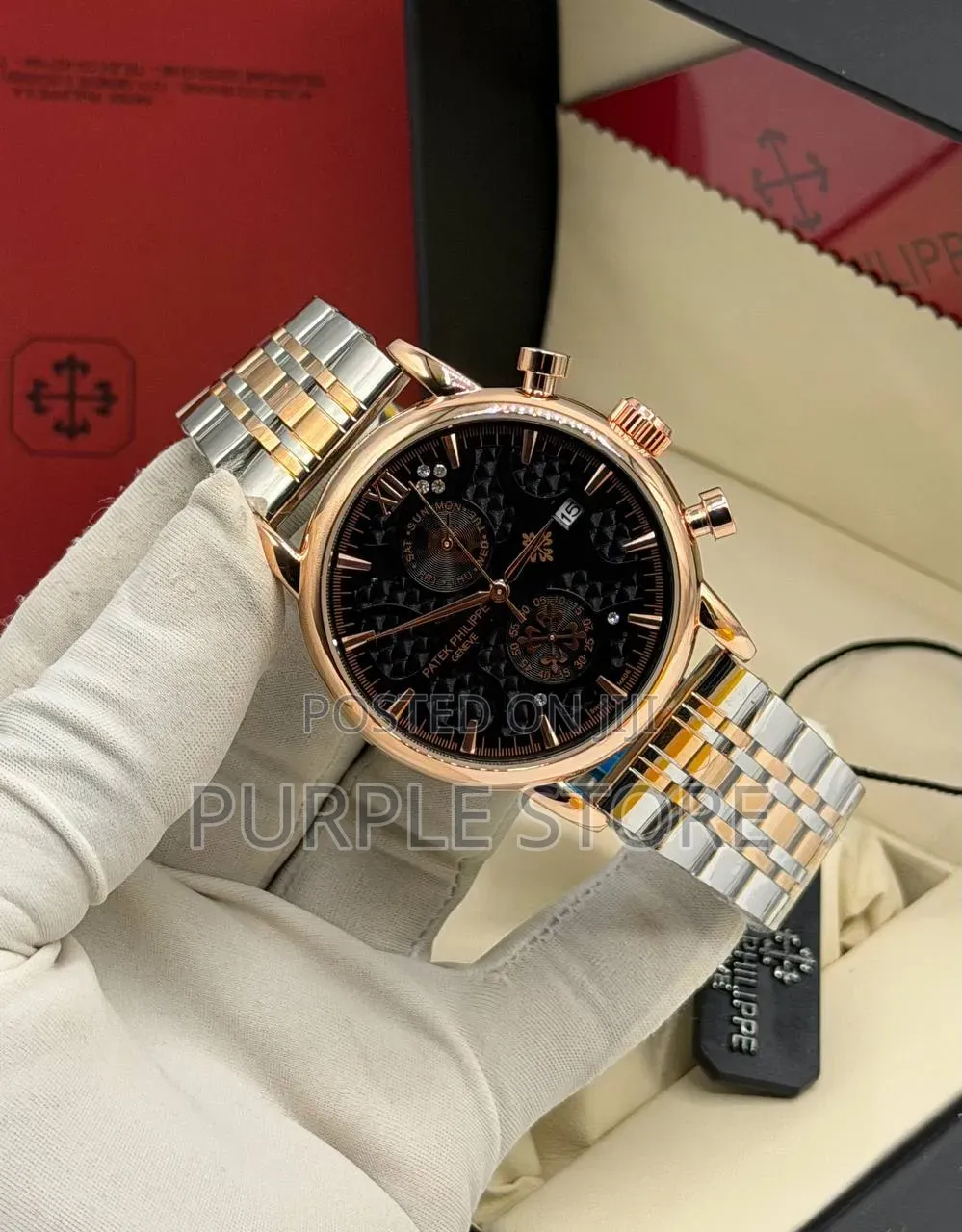 Patek Philippe Chronograph Steel Watches for Men