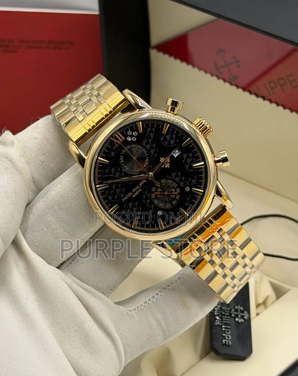 Patek Philippe Chronograph Steel Watches for Men
