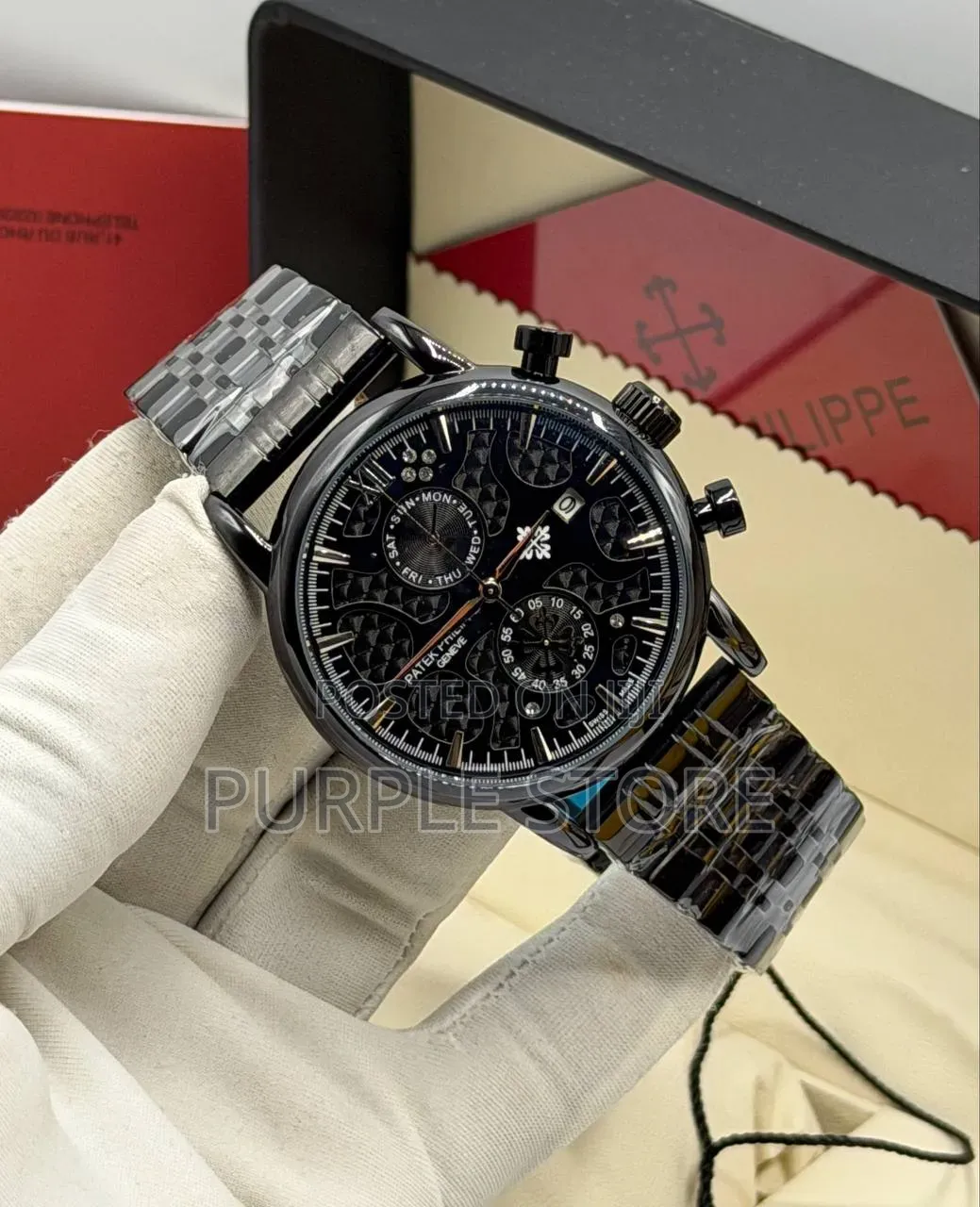 Patek Philippe Chronograph Steel Watches for Men