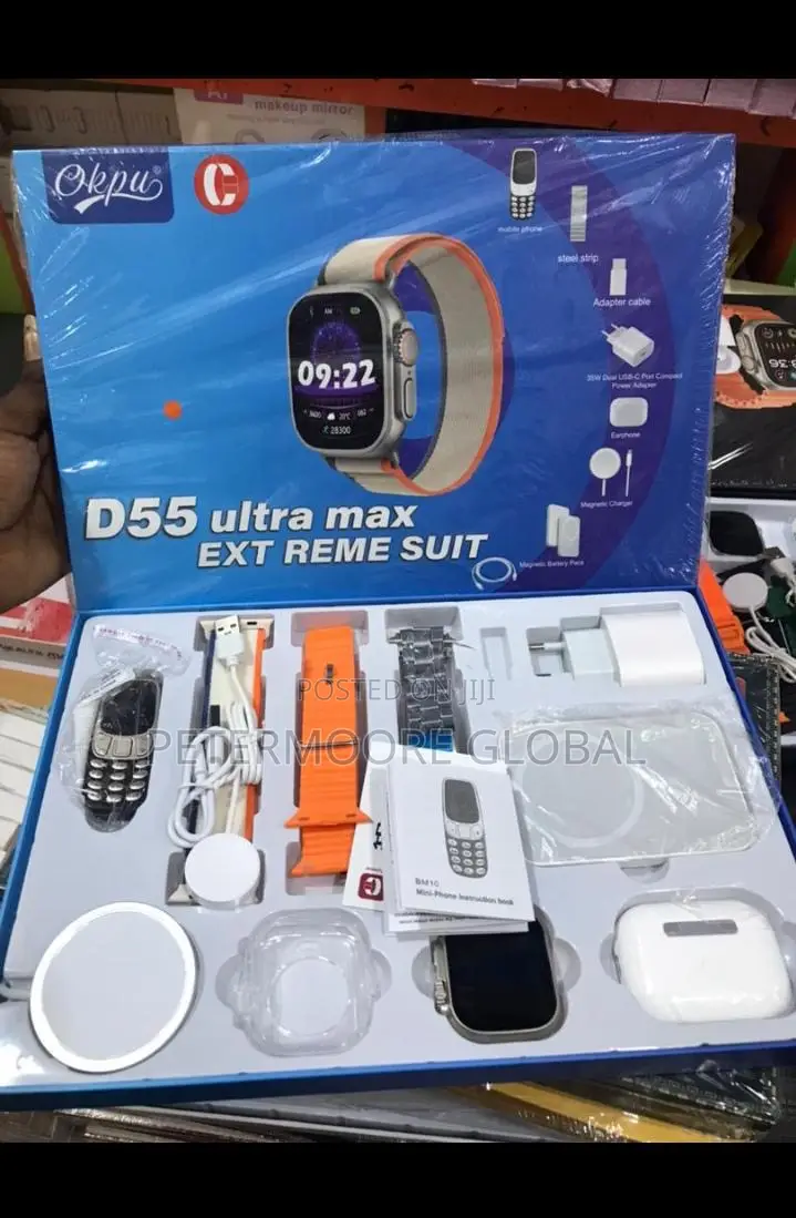 D55 Ultra Max: Earphones That Charge Your PHONE! 28,300mAh Battery