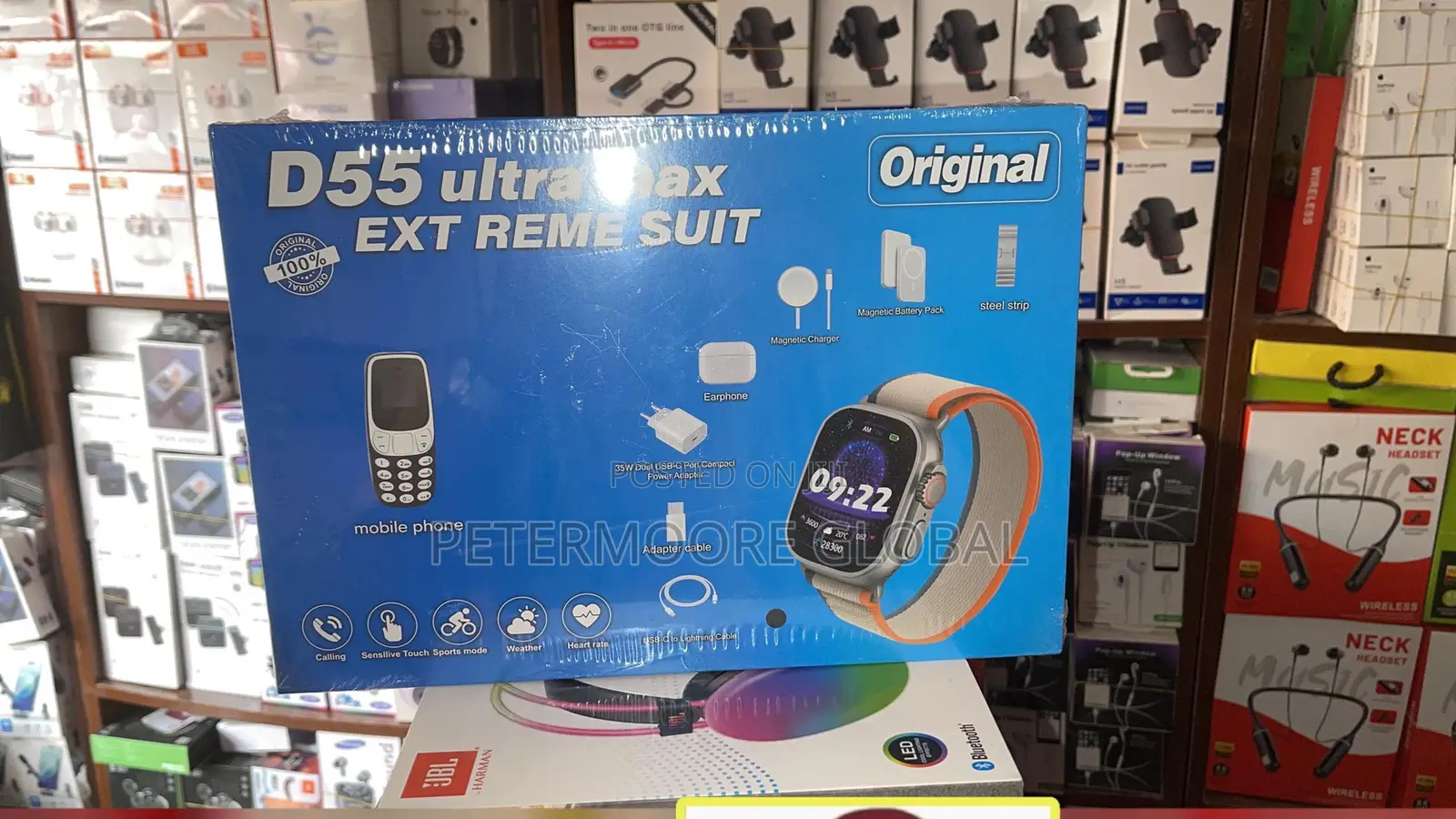 D55 Ultra Max: Earphones That Charge Your PHONE! 28,300mAh Battery