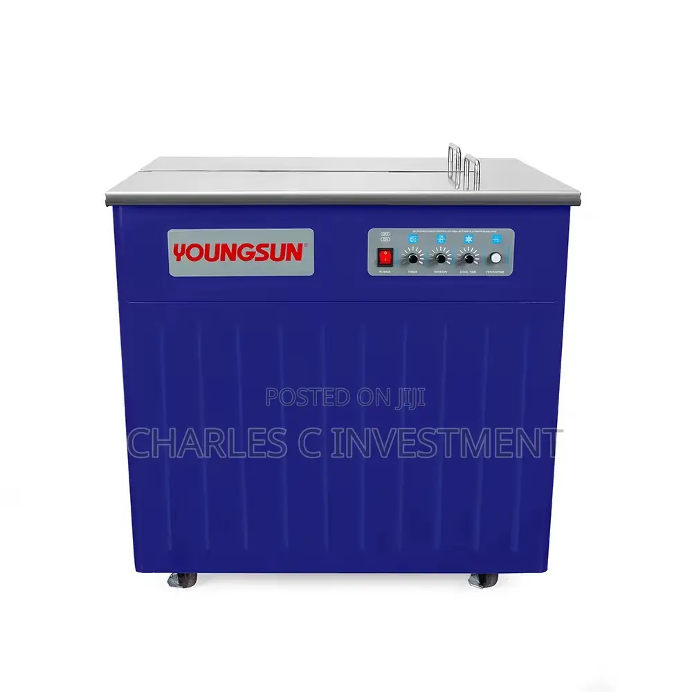 Semi Automatic PP/PET Strapping Machine for Carton Goods Banding