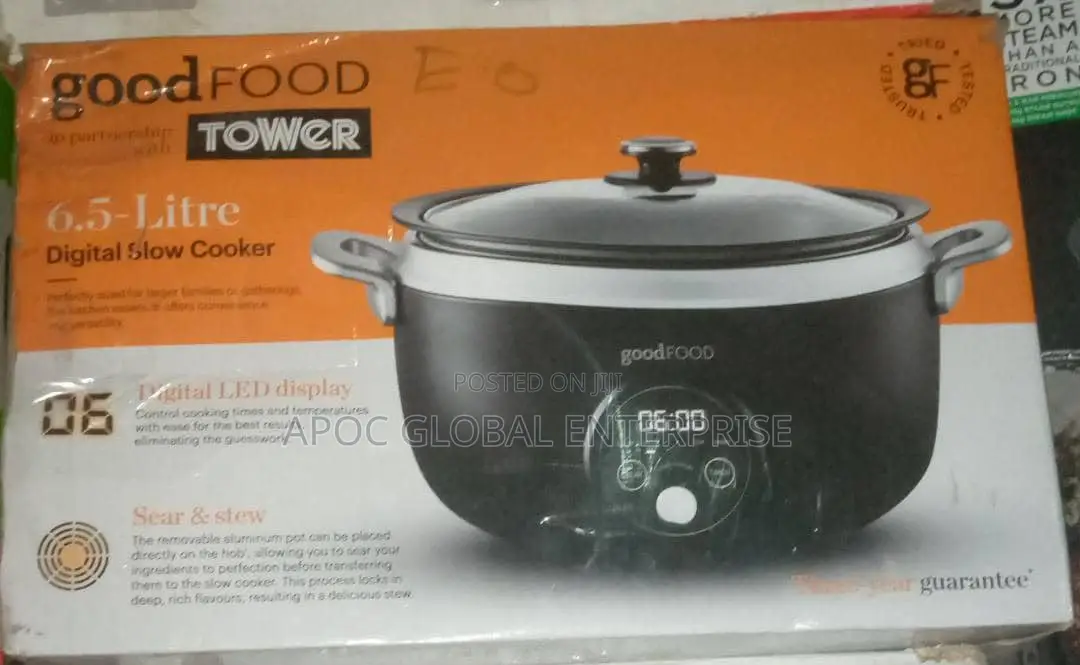 Good Food 6.5 Litre Digital Slow Cooker
