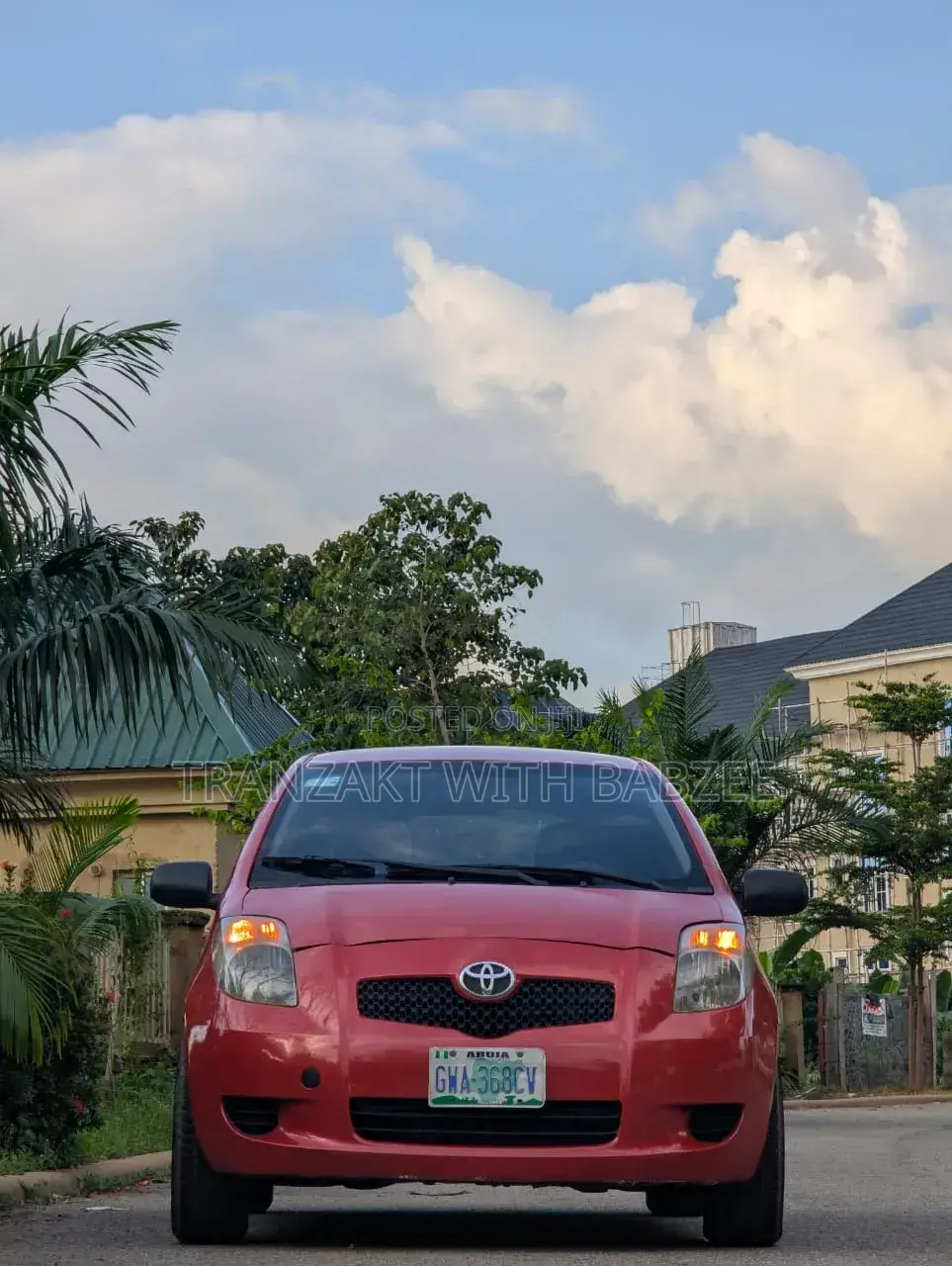 Toyota Yaris 2006 Red