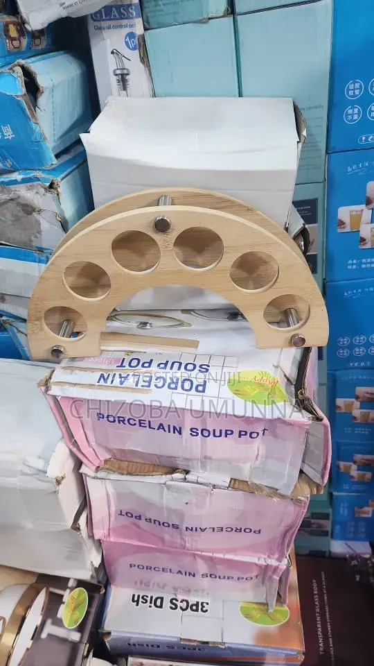 Wood Rack 6 PCS