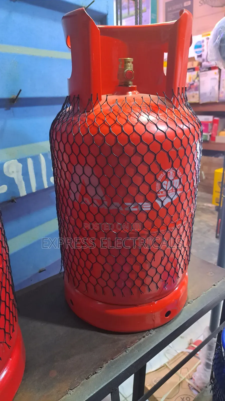 Brand New 12KG Gas Cylinder With Safety Net