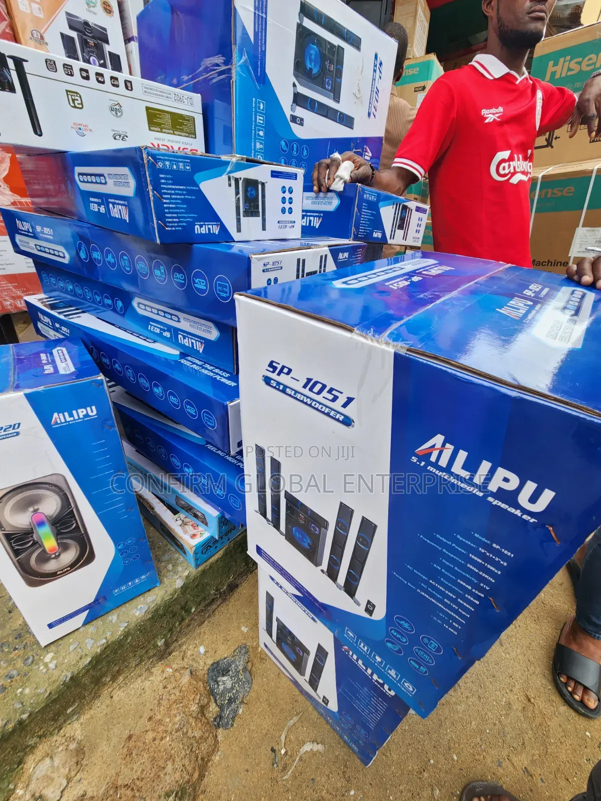 AILIPU 5.1 Home Theatre With Bluetooth, USB FM