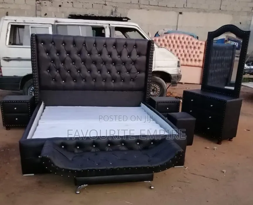 Bedframe With Dressing Mirror