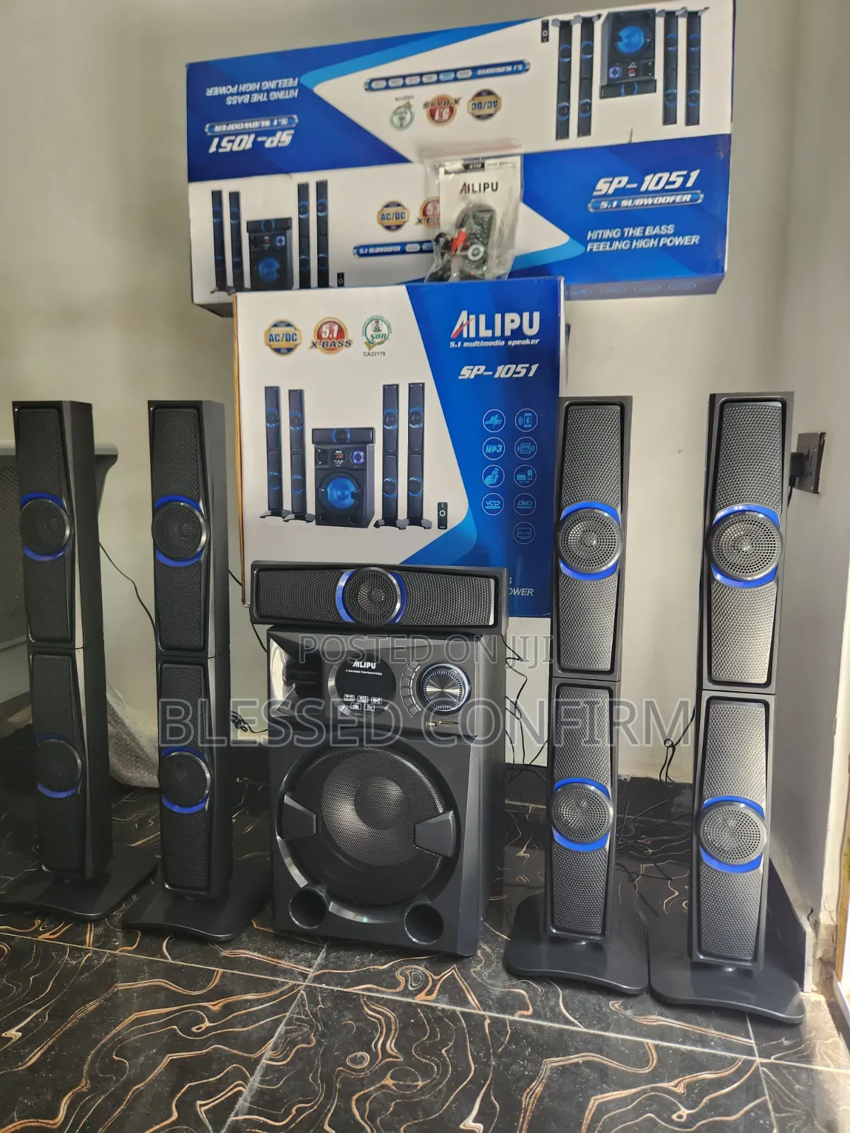 Original AILIPU SP-1051 Bluetooth Multimedia Speaker
