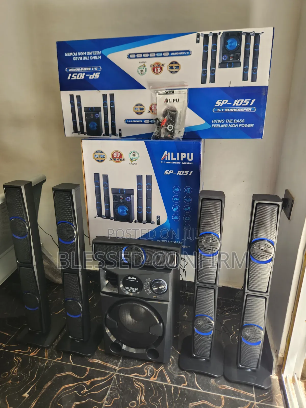 AILIPU SP-1051 Deep Bass Bluetooth Sound System