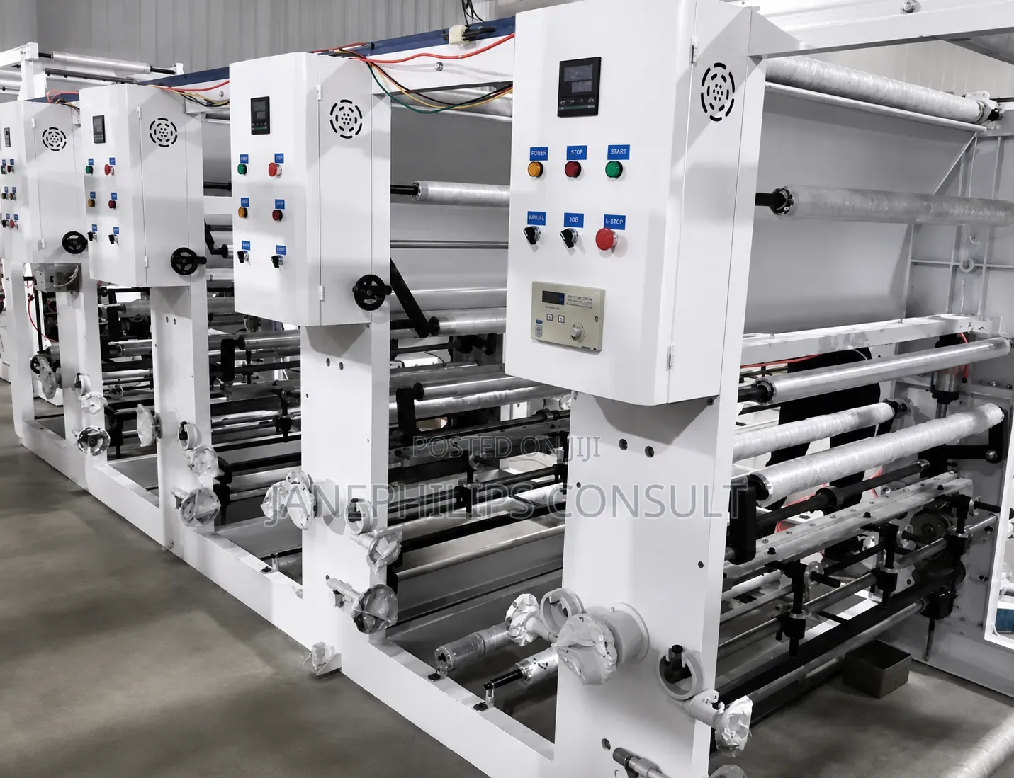 4 Colour Gravure Nylon Printing Machine for Sale