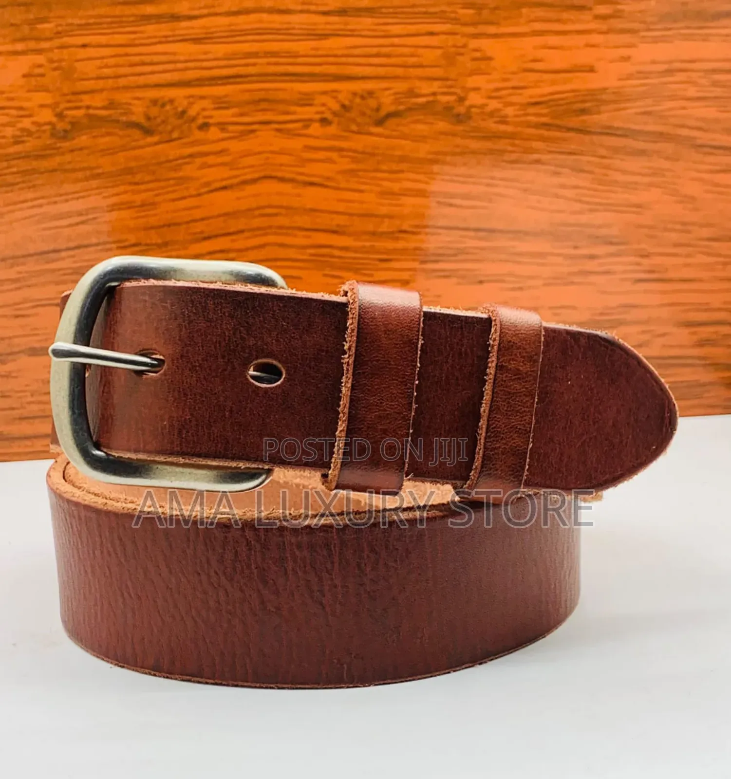 Luxury Men Original Leather Buckle Belt–Stylish,Durable High Quality
