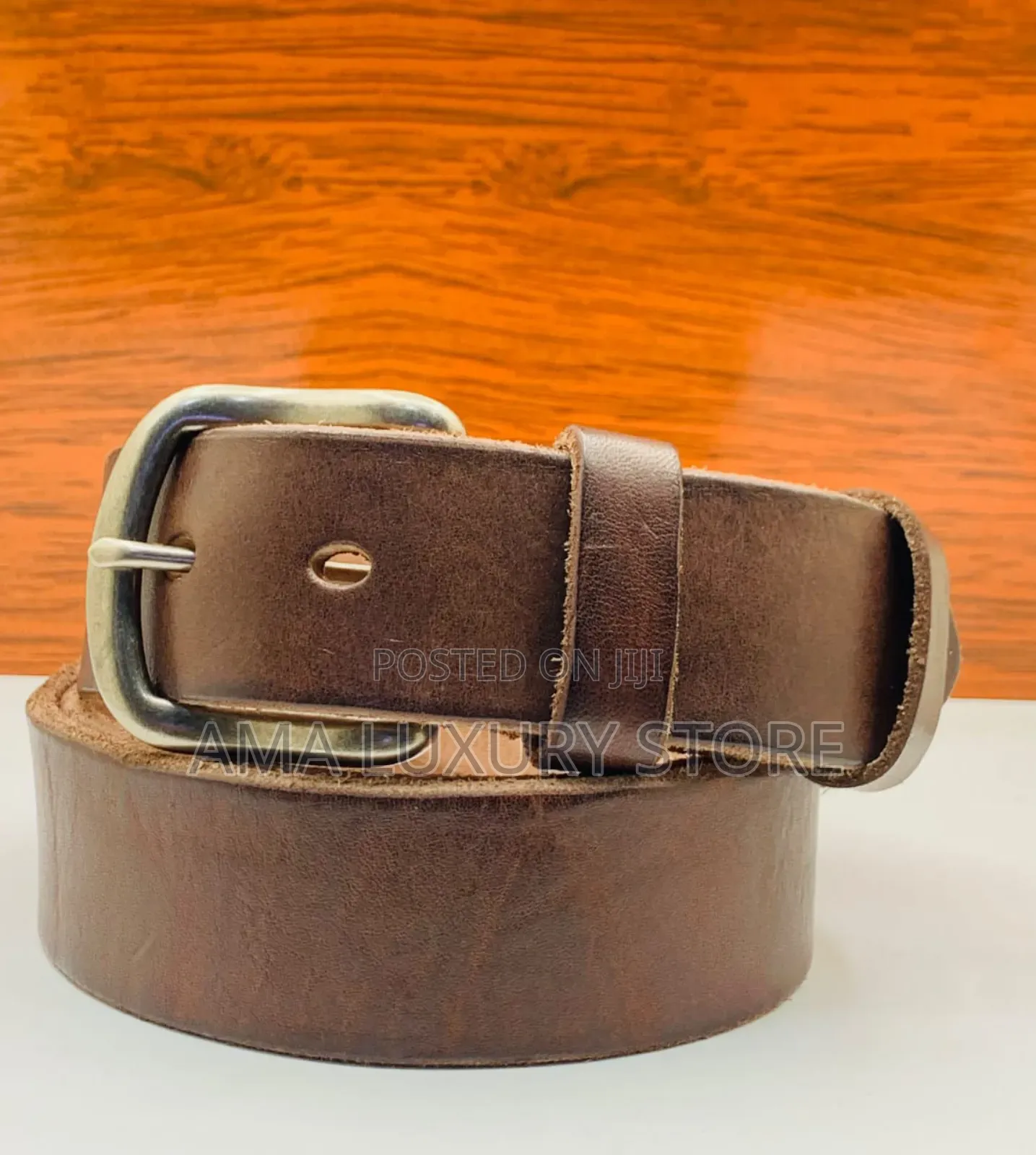 Luxury Men Original Leather Buckle Belt–Stylish,Durable High Quality