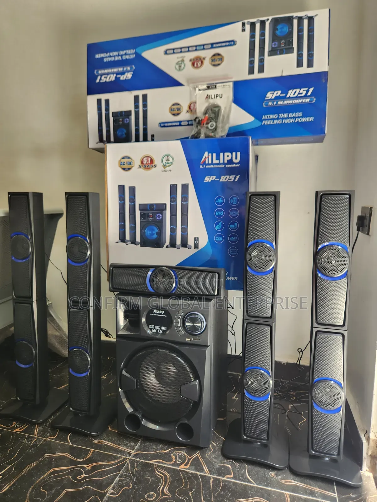 AILIPU SP-1051 Heavy Bass Speaker System