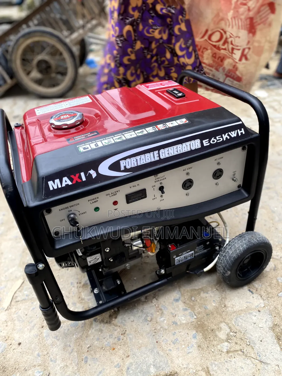 Maxi 8.5kVA Reliable Petrol Generator 100% Copper Engine
