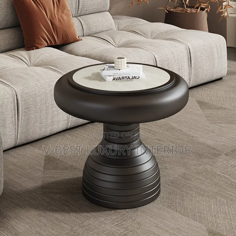 Minimalist Travertine Coffee Table Set – Luxury Designer Centrepiece