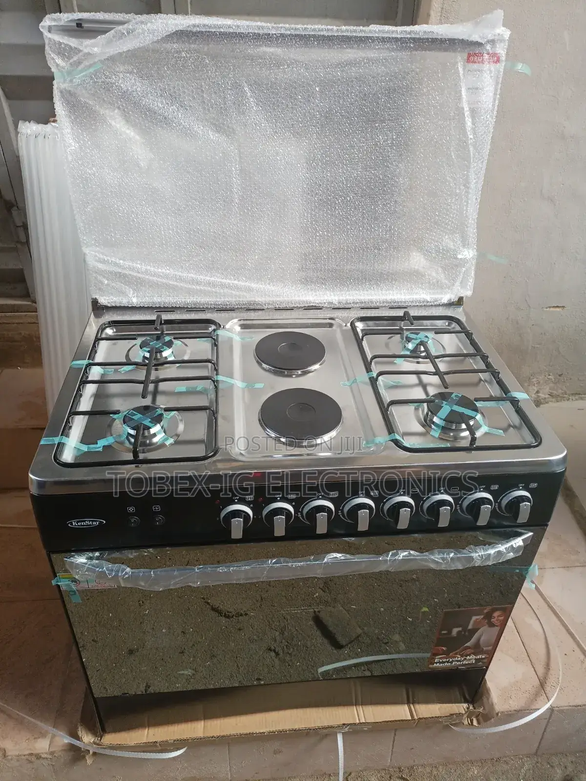 Kenstar 90×60 Gas Cooker – Style, Power Convenience