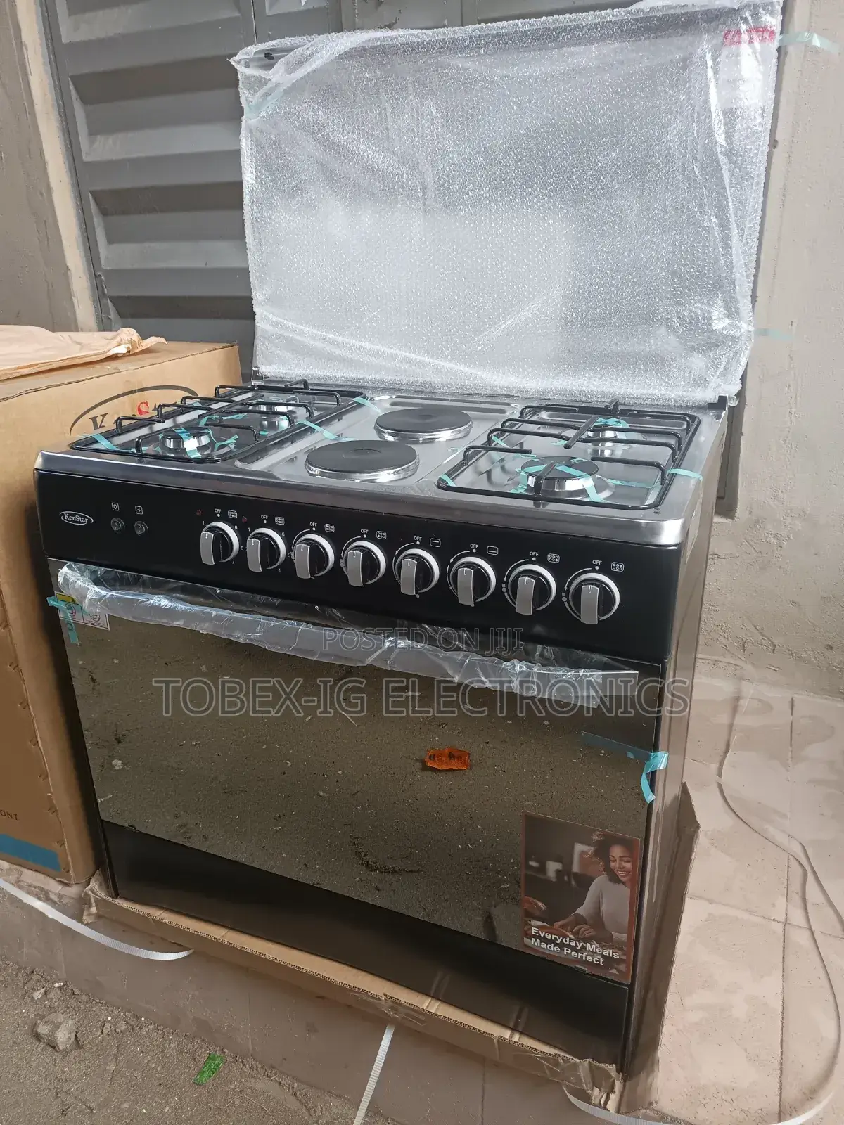 Kenstar 90×60 Gas Cooker – Style, Power Convenience