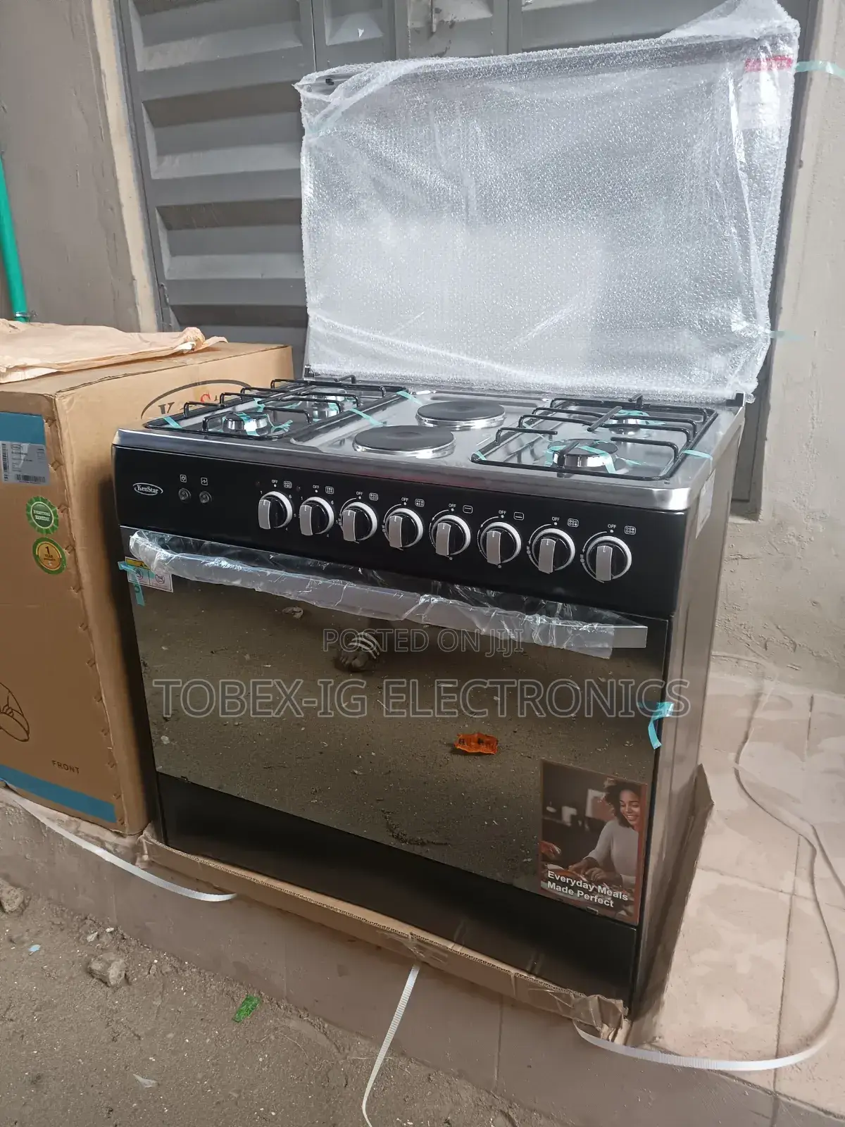 Kenstar 90×60 Gas Cooker – Style, Power Convenience