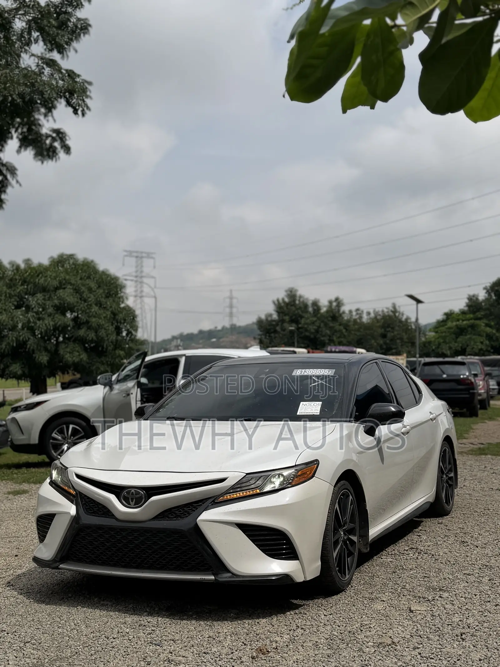 Toyota Camry XSE (2.5L 4cyl 8A) 2019 White
