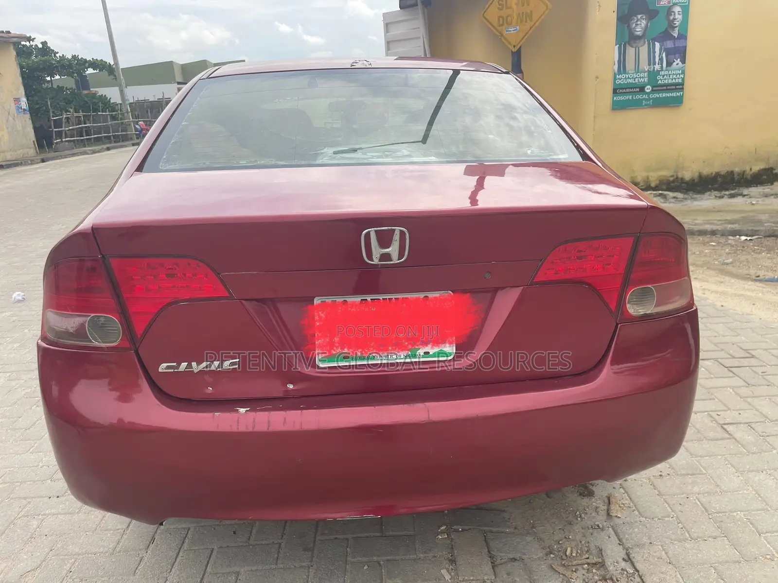 Honda Civic 2007 Red