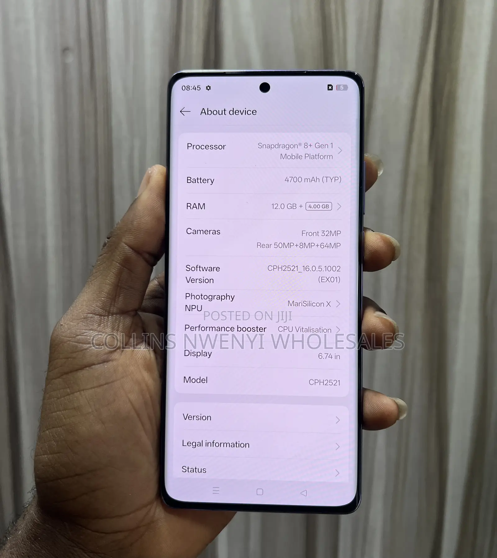 Oppo Reno10 Pro+ 256 GB Purple