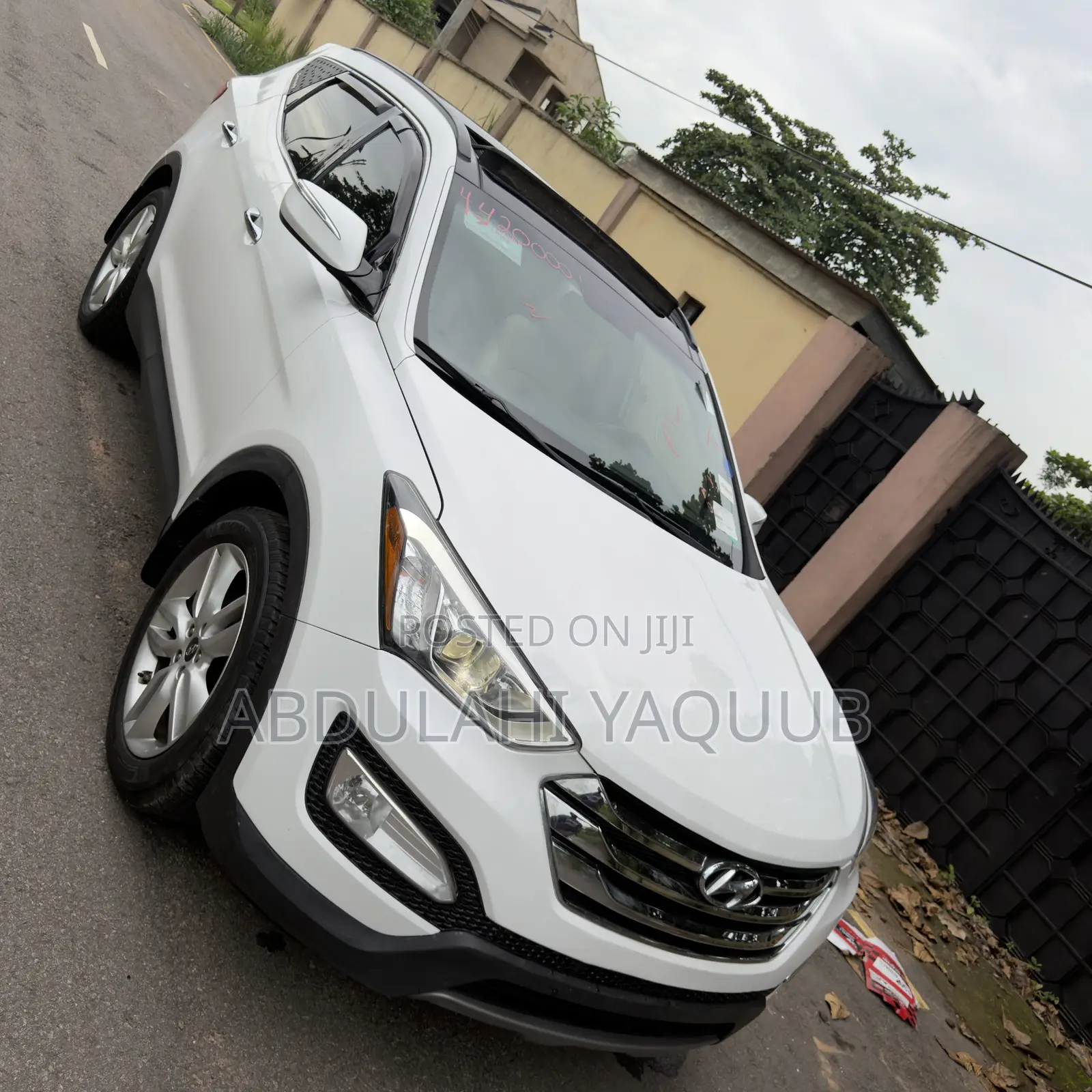 Hyundai Santa Fe Limited AWD 2016 White