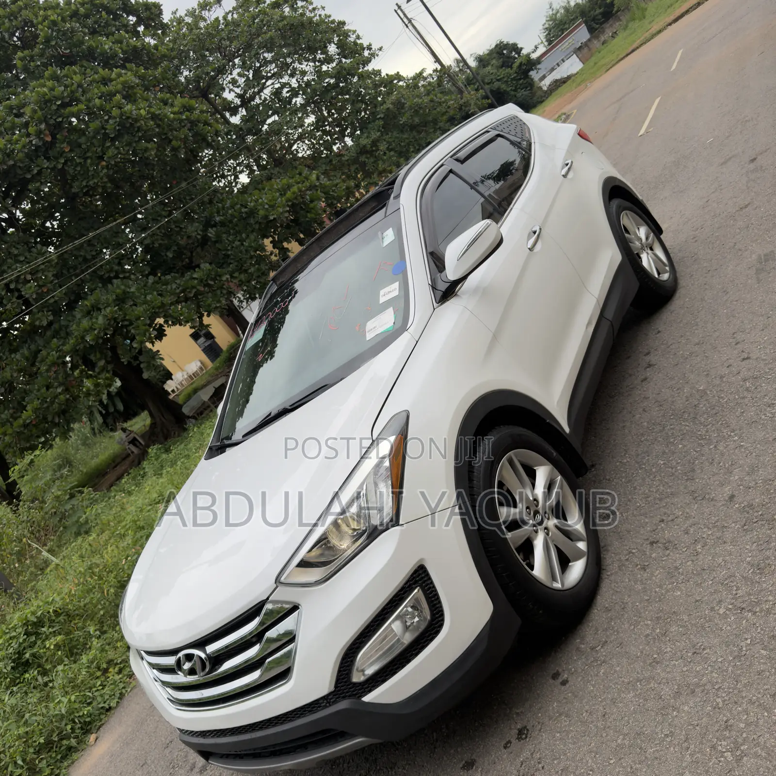 Hyundai Santa Fe Limited AWD 2016 White