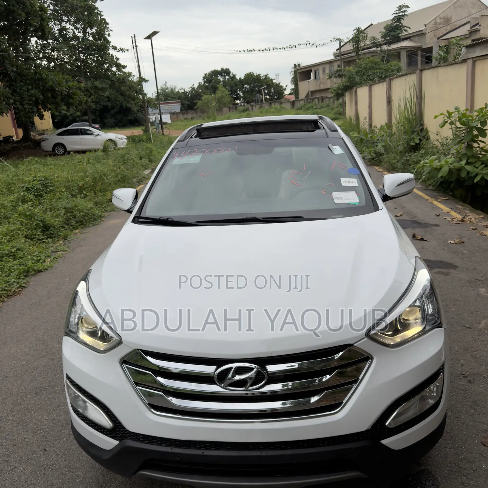 Hyundai Santa Fe Limited AWD 2016 White