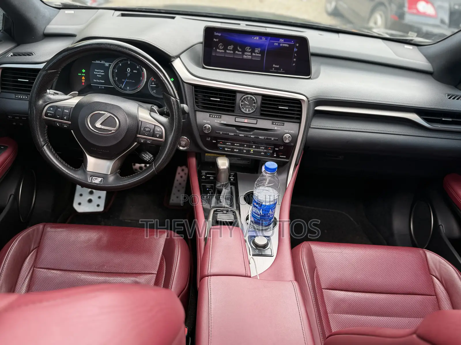 Lexus RX 350 F Sport AWD 2018 Black