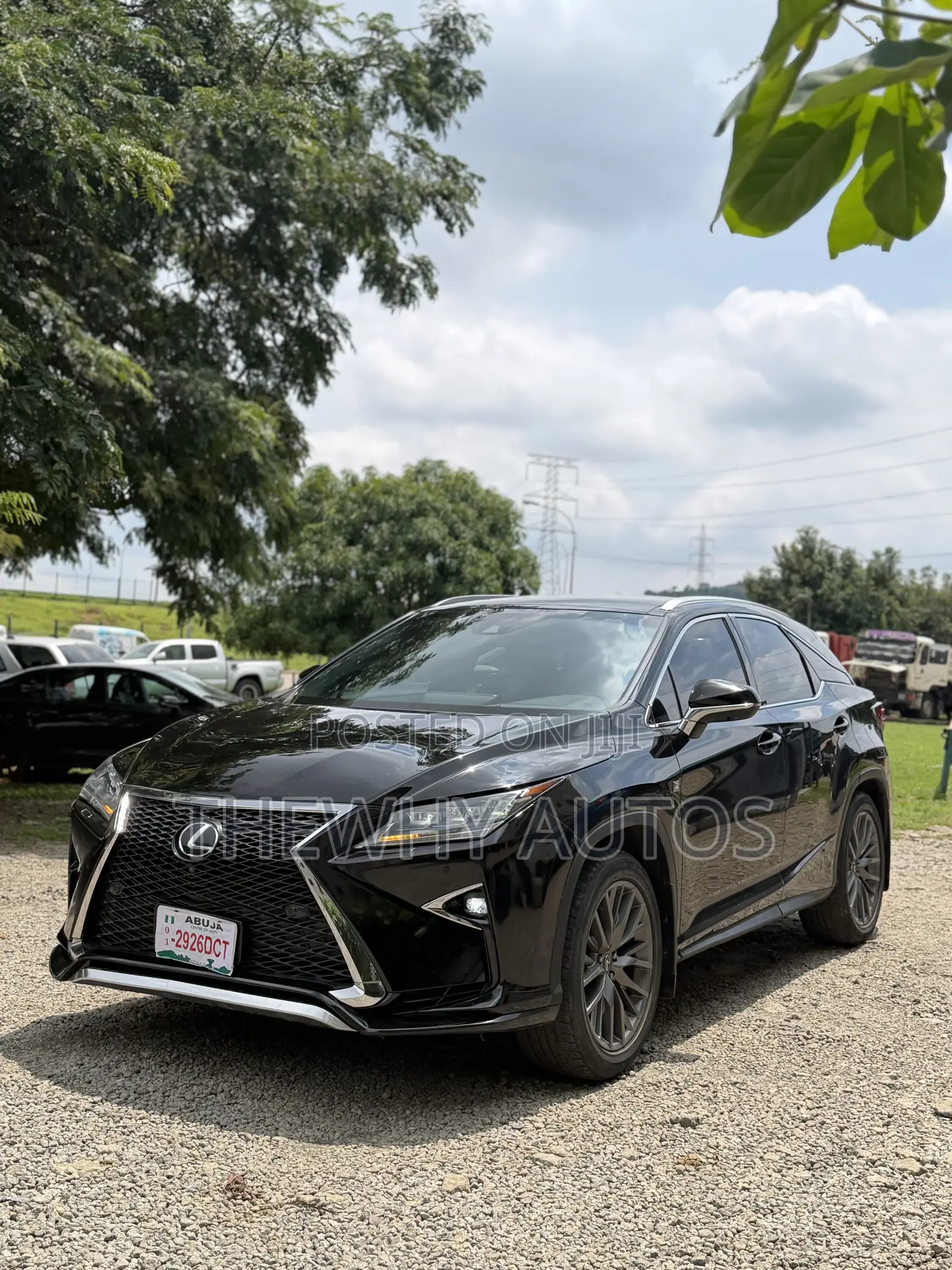 Lexus RX 350 F Sport AWD 2018 Black
