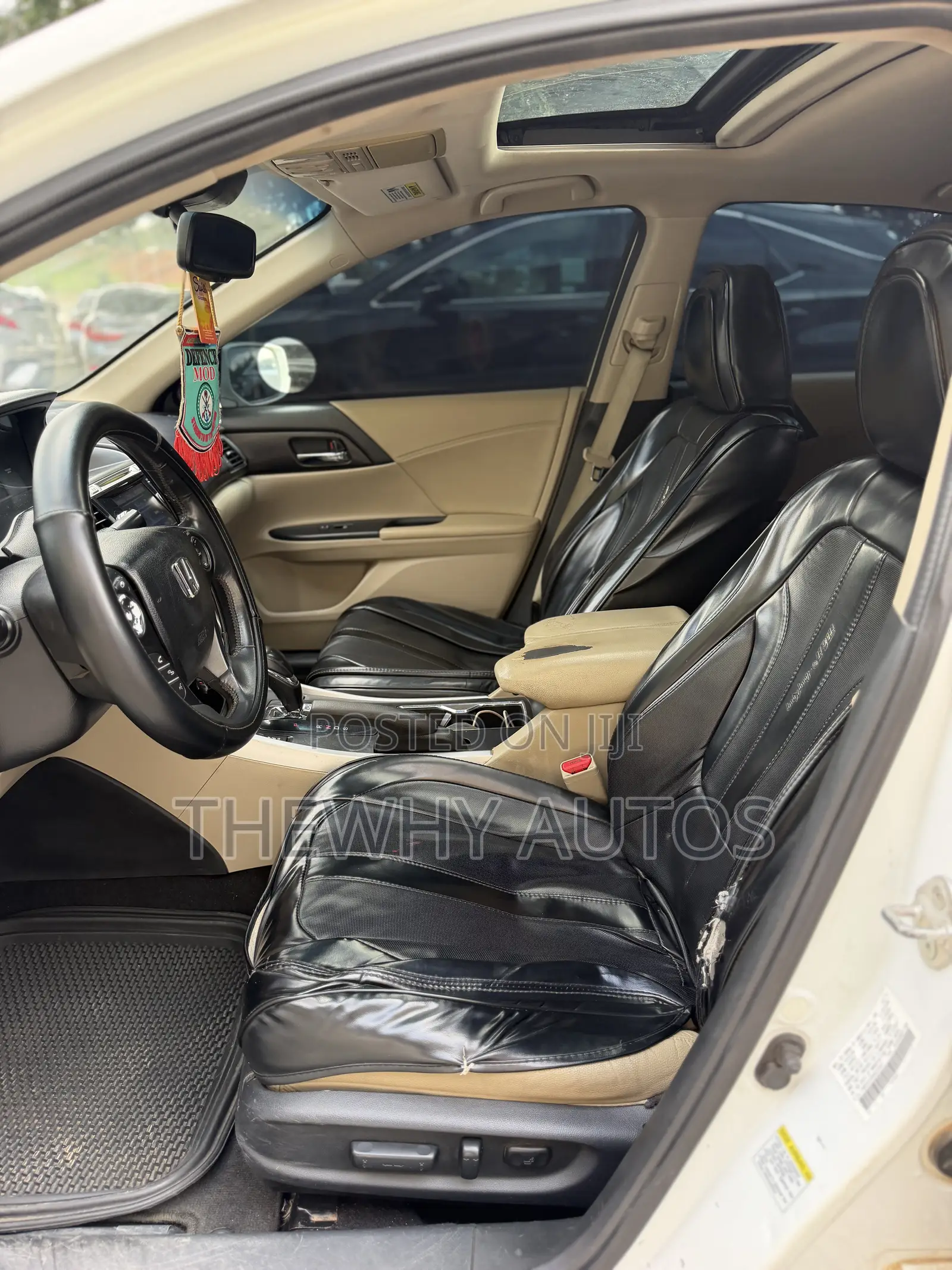 Honda Accord EX-L V-6 4dr Sedan FWD (3.5L 6cyl 6A) 2013 White