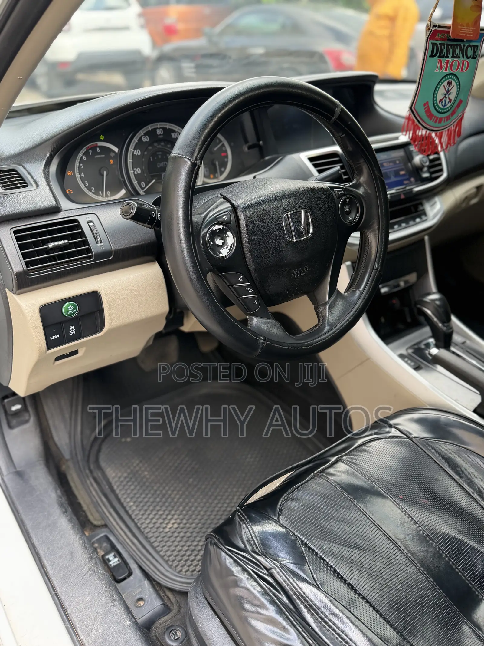 Honda Accord EX-L V-6 4dr Sedan FWD (3.5L 6cyl 6A) 2013 White