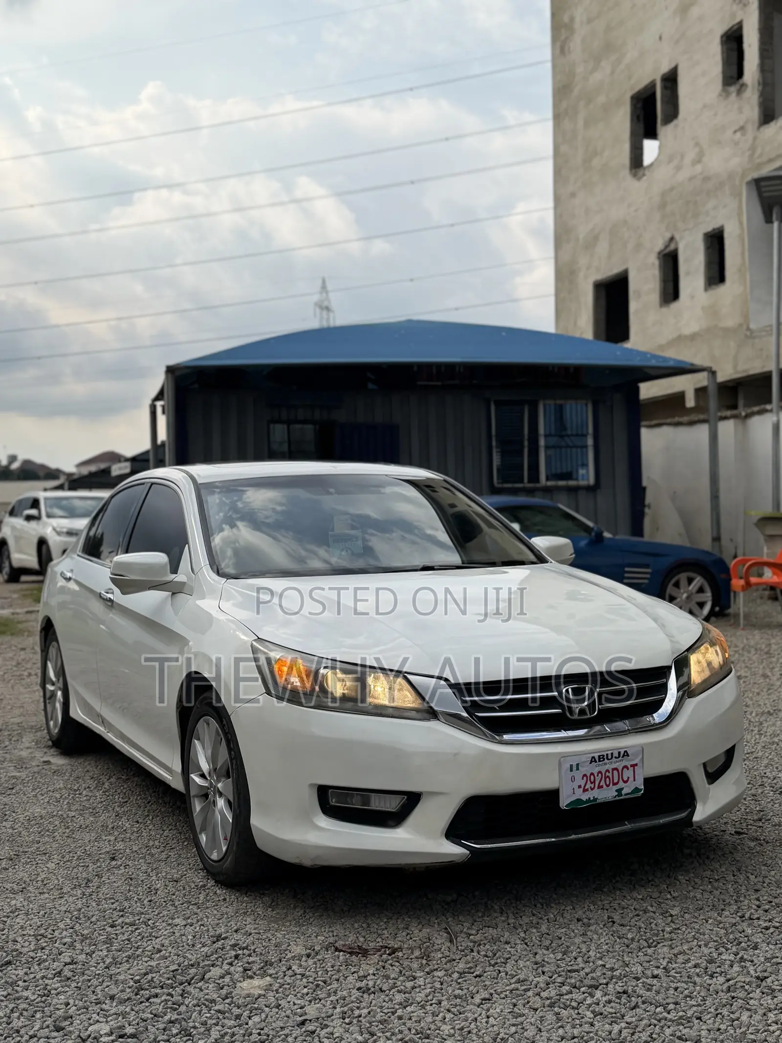 Honda Accord EX-L V-6 4dr Sedan FWD (3.5L 6cyl 6A) 2013 White