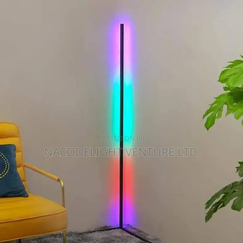 Modern RGBIC LED Corner Floor Lamp