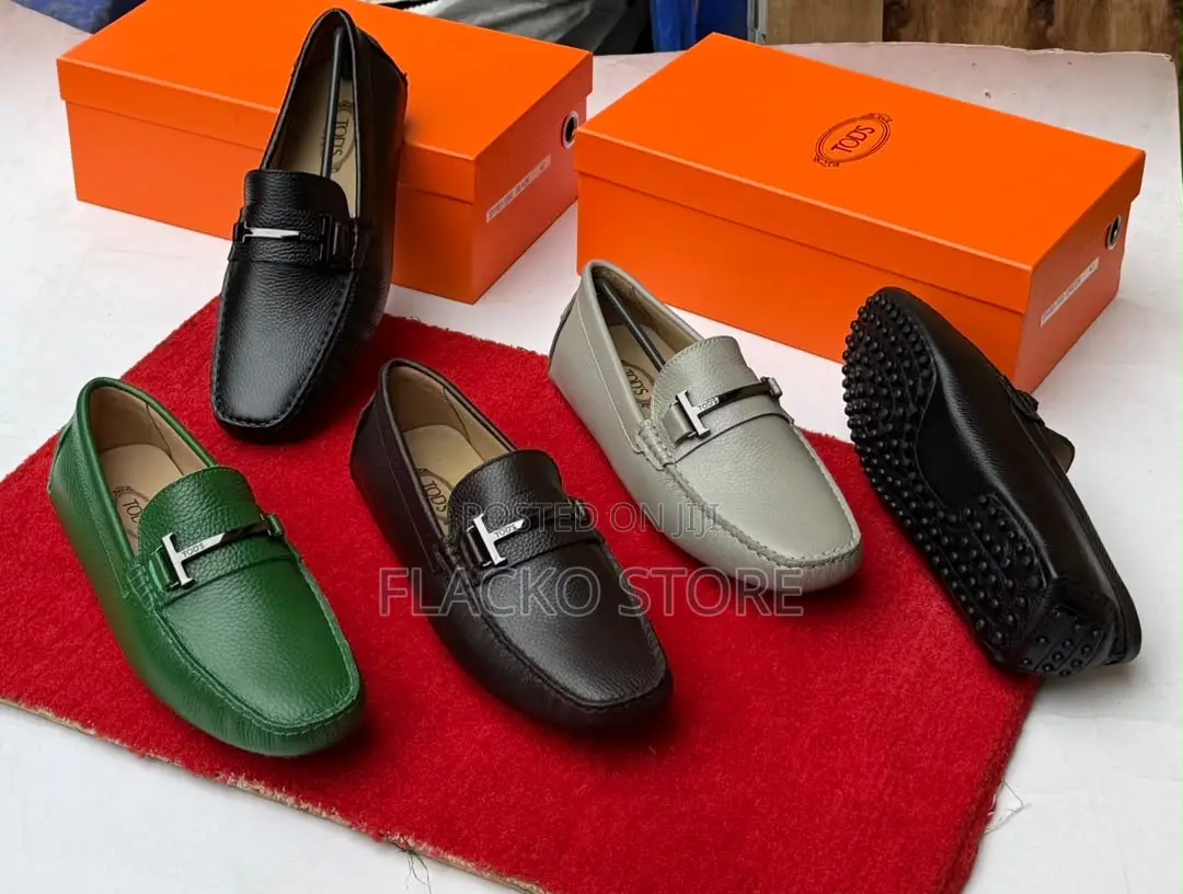 Original Tod’s Calf Leather Loafers Shoes