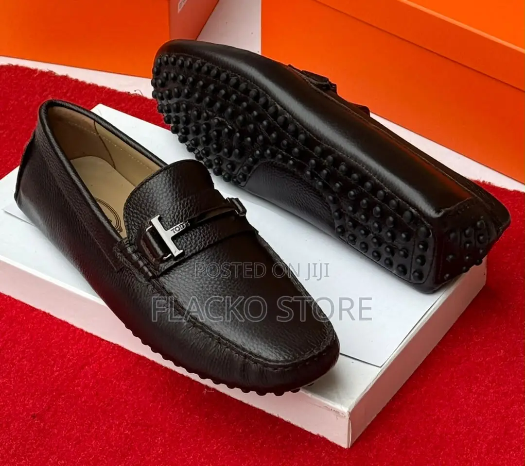 Original Tod’s Calf Leather Loafers Shoes