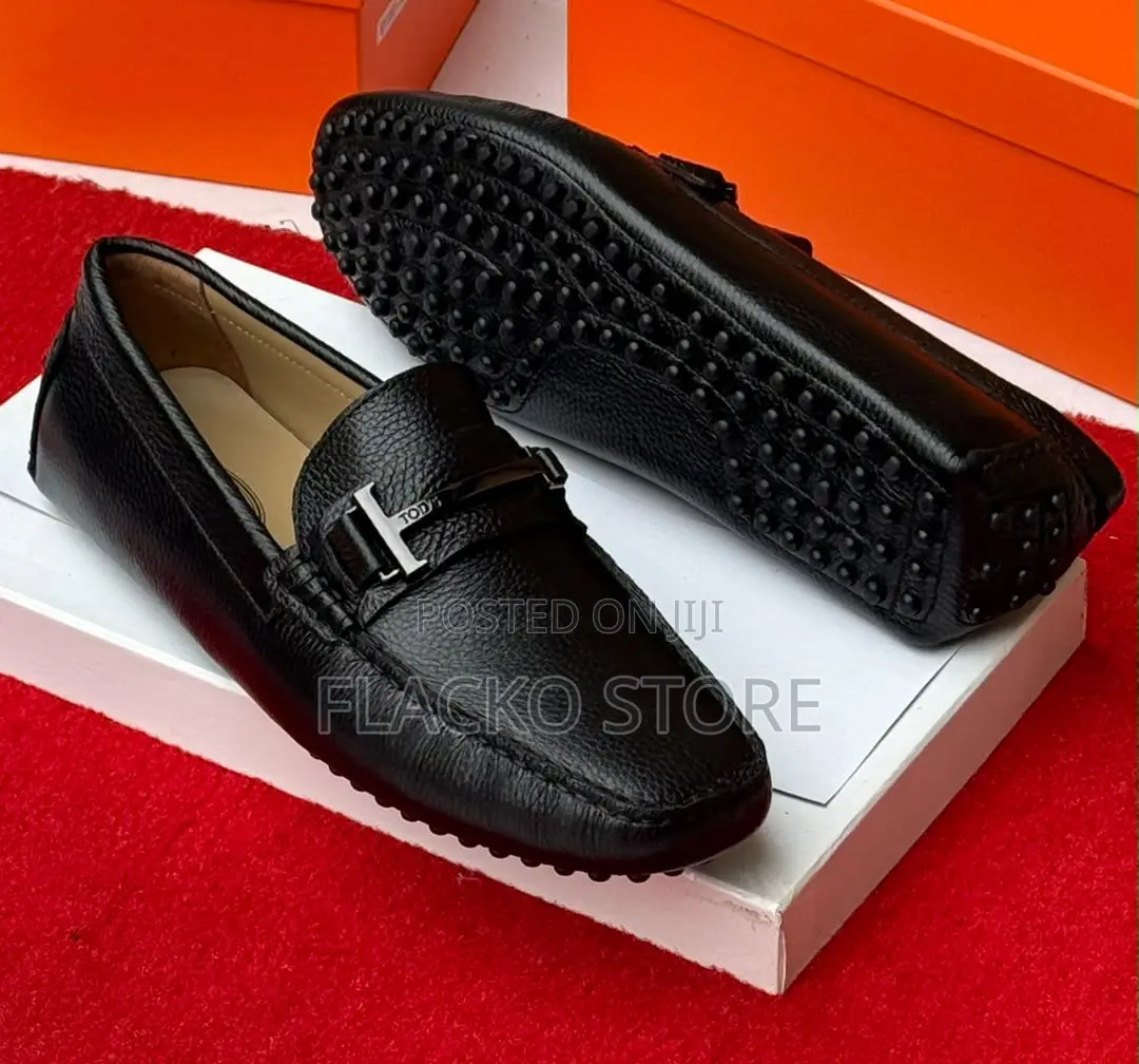 Original Tod’s Calf Leather Loafers Shoes