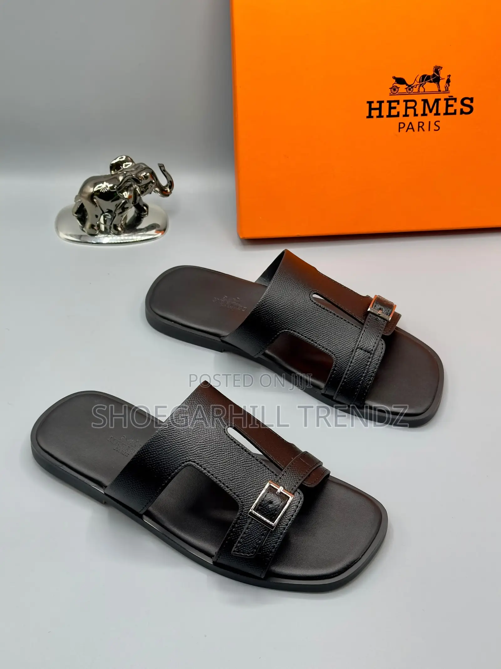 Hermès Buckle Palm Slippers | Premium Luxury Comfort