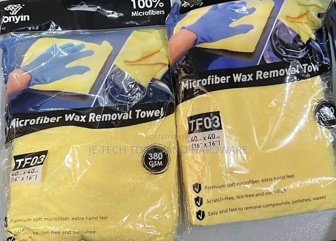 Microfiber Wax Removal Towel