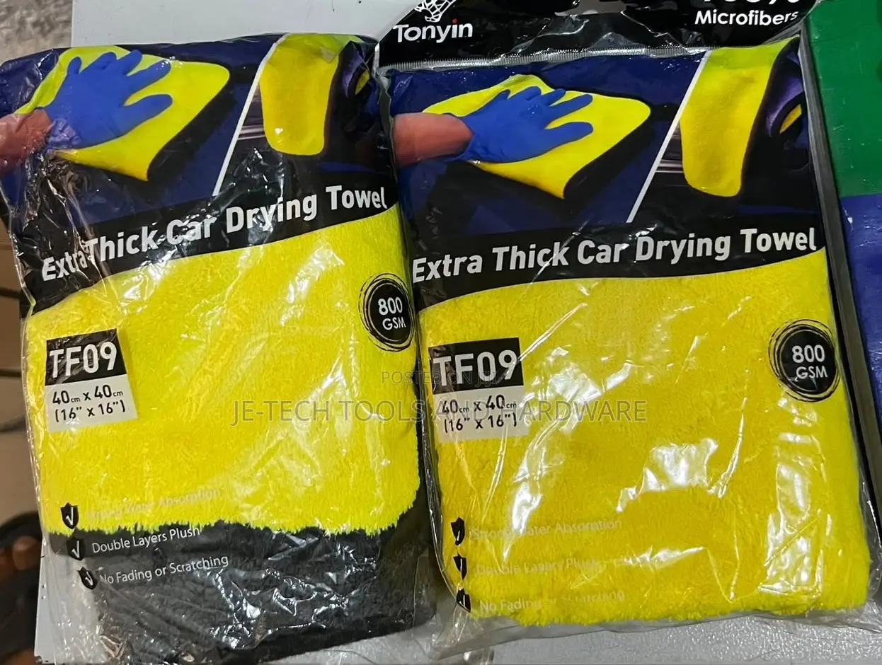 Tonyin TF09 Extra Thick Car Drying Towel.