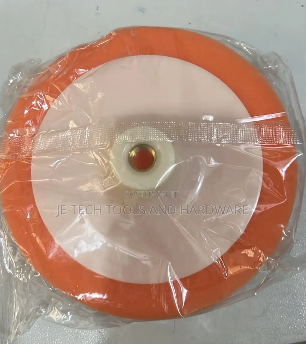 7-Inch Orange Foam Polishing Pad