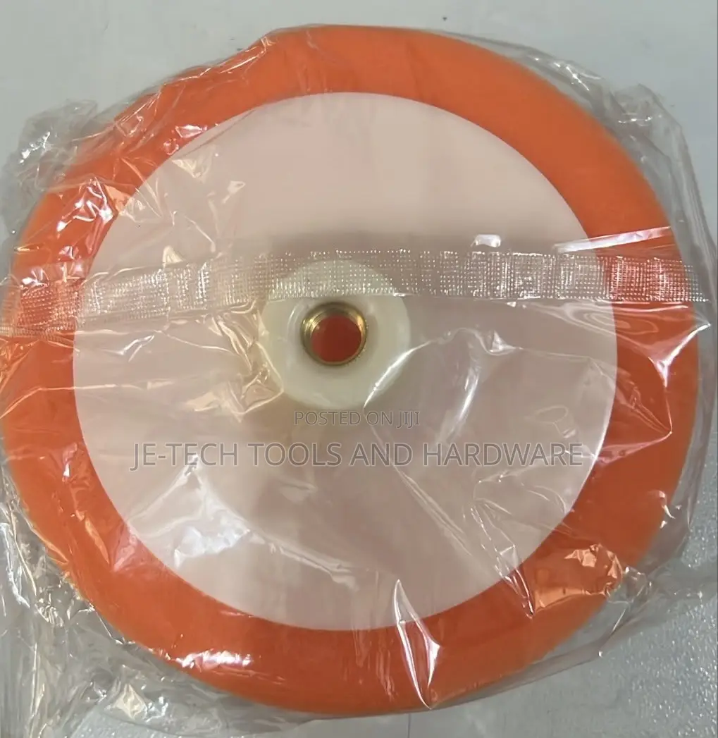 7-Inch Orange Foam Polishing Pad