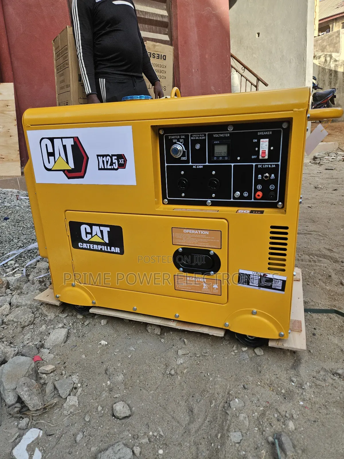 Cat 12kva Diesel Soundproof Generator